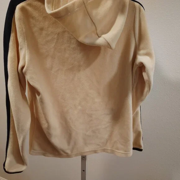 N.Y.L. New York Laundry Women's Hooded Fleece Jacket Hoodie Size Medium - Picture 9 of 10